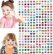 YBVABE 240-Piece 3D Gems Earrings Self-Adhesive Glitter Craft Crystal Stickers for Girls, Children's DIY Creative Project, Girl's Self-Adhesive Crystal Decoration