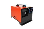 Diesel Air Heater 12V 8KW All-in-One Parking Car Truck Caravan LCD Remote Black and Orange