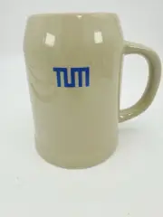 Technische Universität München Germany TUM German Beer Stein Ceramic 5” New