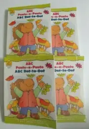 Bilingual Workbook ABC Dot to Dot School Zone in English and Spanish