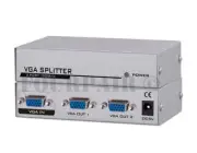 1x2 2 Port VGA XGA SVGA HD15 Video Splitter PC Laptop to TV LCD Monitor Display