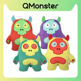 【Q-MONSTER】絨毛發聲玩具 骷髏鴨系列 狗玩具 發聲玩具 寵物玩具 毛絨玩具 Q MONSTER