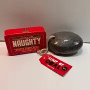 Bath & Body Works Naughty Winter Candy Apple Bar Soap Lump of Coal Pumice Stone