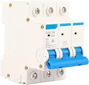 3 Protection Circuit Breaker,MCB DZ47-63 AC 400V 6/10/16/20A Miniature Circuit Breaker(20A), Circuit Breaker