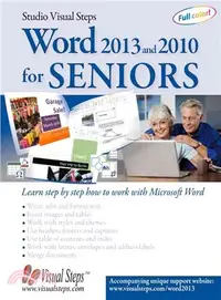 在飛比找三民網路書店優惠-Word 2013 and 2010 for Seniors
