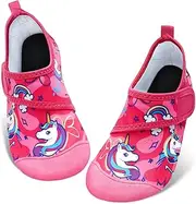 [WAWSAM] Boys Girls Kids Water Shoes Quick Dry Non-Slip Beach Shoes Toddler Lightweight Sport Aqua Socks