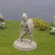 Scorpion King Arab Swordsman A 28mm miniature Dungeons & Dragons Pathfinder RPG