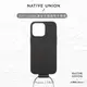 【NATIVE UNION】iPhone13 CLIC® CLASSIC 真皮背繩磁吸手機殼 - 經典黑