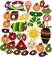 koolsoo Precut Felt Figures Sets Storytelling Teaching Activity Figures Kits Reusable Montessori Early Learning for Preschool