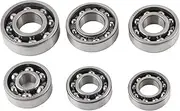 Stainless Steel Transmission Gearbox Bearing Set for Scooter GY6 125cc 150cc Fit for ATV 50/80cc Engine Gearbox Bearings