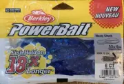 Berkley PowerBait PBBMC4-SBU 3.5" Meaty Chunk Sapphire Blue-1pk of 6pcs-SHHIP24H