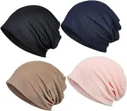 [DEARMAMY] 1 PC Women' Breathable Solid Color Mesh Cap Thin Spring Summer Hat Without Eaves Pink Fashionable and Versatile for Everyday Use
