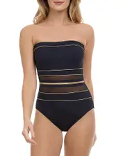 Gottex Bandeau One Piece Swimsuit 44 (12)