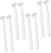 8Pcs Supple Bristles Pet Toothbrush Manual Dog Teeth Cleaners for Oral Care Durable Design for Pet Hygiene