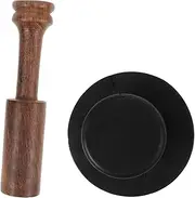 1 Set Singing Bowl Suction Tool Rubber Handle Mallet for Sound Bowls Easy to Use Accessories Lightweight Compact From Scratches