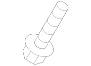 Genuine Toyota Exhaust Bolt And Spring 90109-A0013 (for: Toyota)