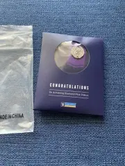 NEW ROYAL CARIBBEAN LAPEL PIN DIAMOND PLUS MEMBER & LUGGAGE TAG - ORIGINAL STYLE