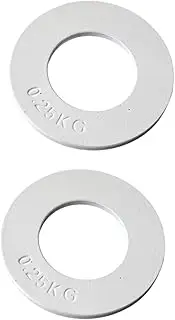 kowaku Set of 2 Micro Weight Plates for Barbell Use Compact Changeable Weights for Training
