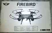 NEW! Firebird Quadcopter Drone Wi-Fi Camera Remote Control Phone Holder DRW339MG