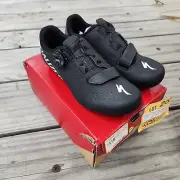 New Specialized Body Geometry TORCH 1.0 Black Road Bicycle Shoes 6 M 7 W 38 EU