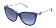 Blumarine SBM162 0WA2 Men's Sunglasses Blue Size 55
