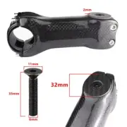 Lightweight Carbon Fiber Headset Stem Cap Cover for 1 1/8 31 8mm MTB Road Forks