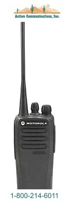 NEW MOTOROLA CP200d ANALOG - UHF 403-470 MHZ, 4 WATT 16 CH HANDHELD RADIO