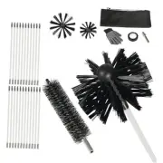 30 Feet Dryer Vent Cleaning Brush Kit, Multi-Purpose lint Cleaning Brush with