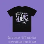 DR美國🇺🇸奧莉薇亞OLIVIA RODRIGO-GUTS WORLD TOUR_場次黑色T-SHIRT