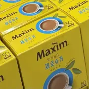 Maxim Mocha Gold Zero Sugar Coffee Mix 50 sticks