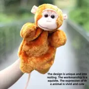 Animal Monkey Hand Puppets Zoo Plush Toys Parent-child Toys Children's Gifts AU