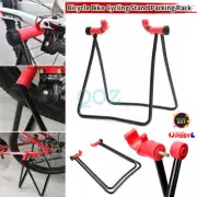 Bike Bicycle Cycling Wheel Foldable Repair Floor Storage Stand Parking Rack
