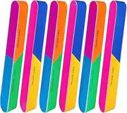 7 Way Nail Buffer (6 Pcs), Nail Buffers Blocks for Natural Nails Shine Smoother Buffing Block for Shinning Fingernail Emery Board Buffing Blocks (6 Pcs Shine Buffer 7 Way)