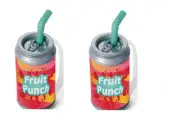 American Girl s soda can of fruit punch drink for 18" doll NEW