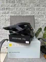 Fox Racing Speedframe Pro MIPS Downhill MTB Helmet Black Backfade Size Large