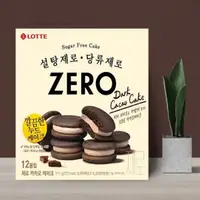 在飛比找蝦皮購物優惠-🎏現貨🛒LOTTE韓國樂天ZERO 零糖巧克力蛋糕  171