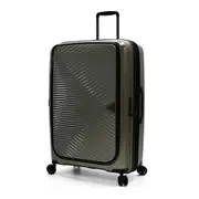 Tosca Space X 29" Trolley Checked Hard Back Travel Luggage Suitcase - Champagne