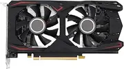 for RX 550TI Graphics Card, 6GB GDDR5 192bit PC Gaming Video Card, 2 Cooling Fan, PCI Express 1.1 Slot, VGA DVI HDMI Output, Supports Up to 4K 60Hz