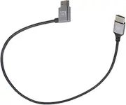 ERINGOGO Right Angled Video Cable Male to Male Connector Flexible Laptop Wire for Tv Durable Convenient for Home Theater Gaming