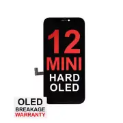 Hard OLED Screen for iPhone 12 Mini with Tool Kit and Tempered Glass Protector