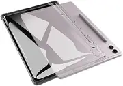 Silicone Soft Clear Case Suitable for Samsung Galaxy Tab S9 FE A9+ A9 Plus S9FE 2023 Tablet Shockproof Back Cover(Tab S9 FE Plus 12.4)