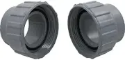 Raypak Connector 2in PVC & Nut, 206-407 kitUnion, 2 Pack