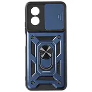 Ring Case for Oppo A38 Shockproof with Sliding Camera Protection