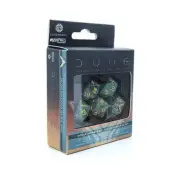 Modiphius Dune RPG Atreides Dice Set (5) New