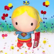 Justice League Chibi Collection Supergirl Plush Doll DC Comics with Tags 9” NWT