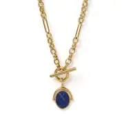 Delilah Spinner Necklace - Lapis Lazuli