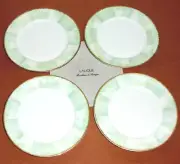 Lalique Limoges Porcelaine de Set of 4 Bread Tidbit Plate 6.25" New NoBox