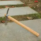 Small Pickax Mattock Non Slip Handle Garden Pick Hoe for Loosening