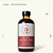 Bio Ferro Tonic Heart Health (Dr. Sebi) NEW 8 FL OZ. 237ML