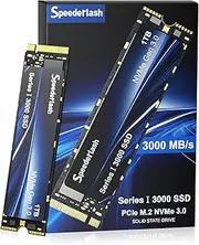 1TB NVMe M.2 PCIe3.0 SSD, Gen3x4 M.2 2280 Internal Solid State Drive, up to 3100MB/s, SLC Cache 3D NAND, for Laptop, PC Desktops